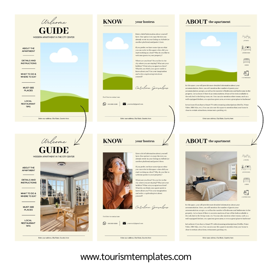Welcome Guide Model 01 – English – Tourism Templates